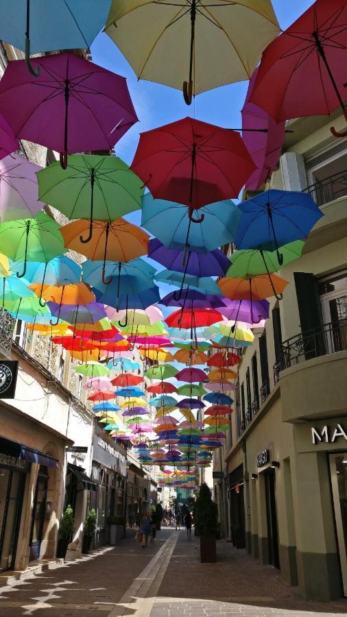 カルカソンヌAu Coeur De La Barbacane ! Apt Avec Climatisationアパートメント エクステリア 写真